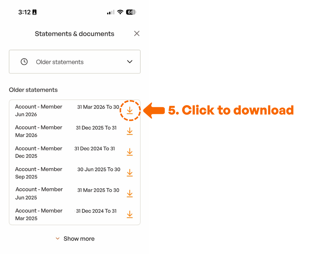 Download Older Statements App Screenshot 3