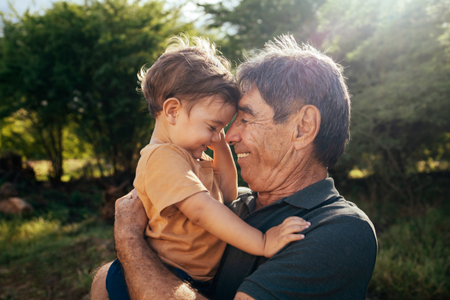 Child and grandparent